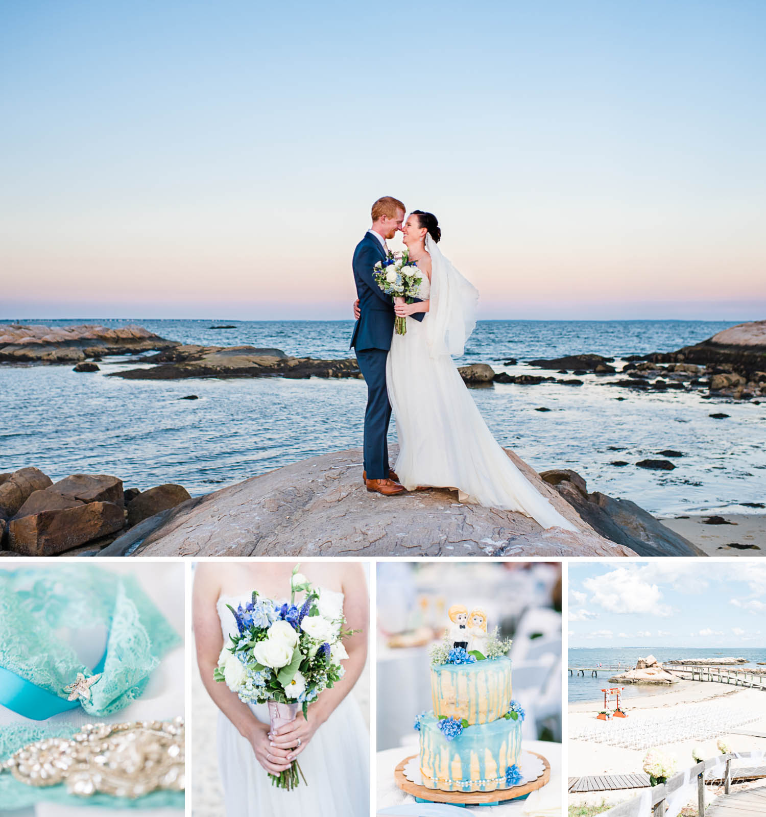 Massachusetts Seaside wedding
